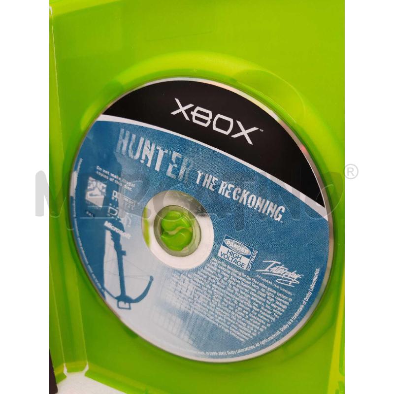 HUNTER THE RECKONING VIDEO GIOCO XBOX CON MANUALE | Mercatino dell'Usato Settimo torinese 4