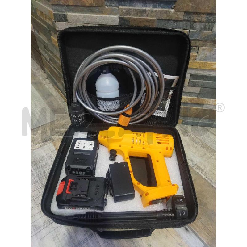 IDROPOLITRICE PORTATILE A BATTERIA GIALLA  | Mercatino dell'Usato Settimo torinese 1
