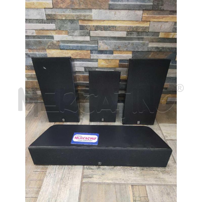 IMPIANTO HI-FI YAMAHA NS-C104 | Mercatino dell'Usato Settimo torinese 1
