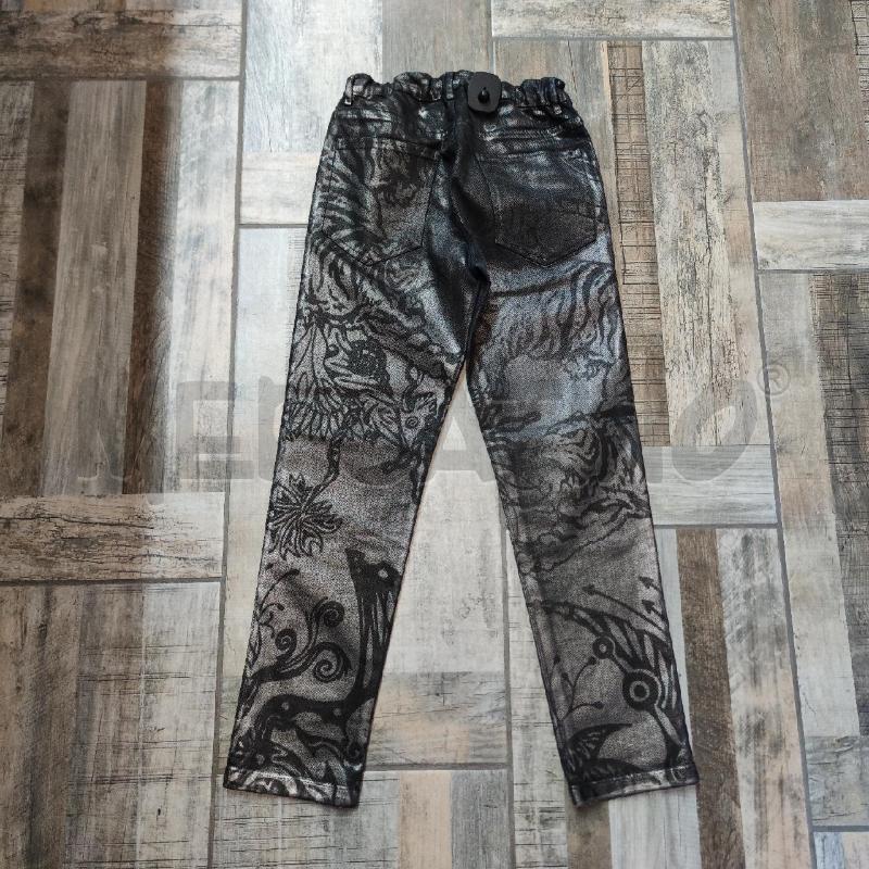 JEANS BAMBINA ROBERTO CAVALLI GRIGIO ARGENTATO | Mercatino dell'Usato Settimo torinese 2