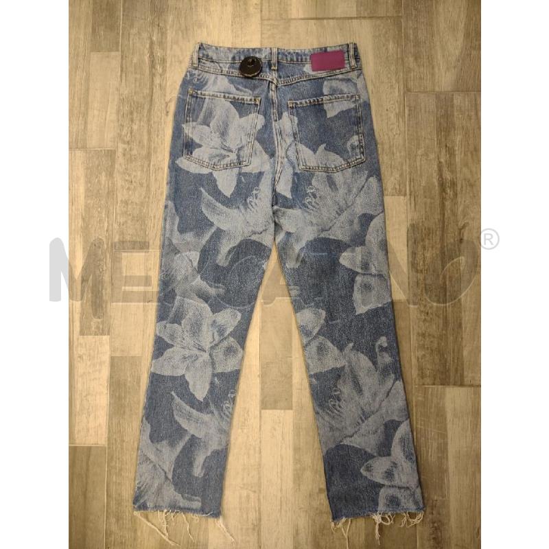 JEANS DONNA DESIGUAL FANTASIA FIORE IBISCO | Mercatino dell'Usato Settimo torinese 2