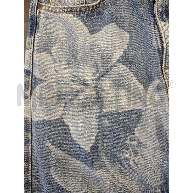 JEANS DONNA DESIGUAL FANTASIA FIORE IBISCO | Mercatino dell'Usato Settimo torinese 4