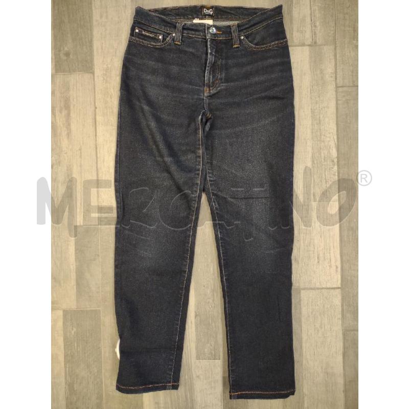 JEANS DONNA DOLCE & GABBANA SCURI BOTT STRASS | Mercatino dell'Usato Settimo torinese 1