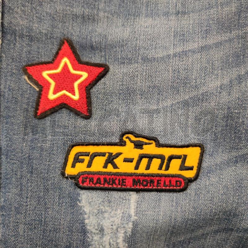 JEANS DONNA FRANKIE MORELLO  PATCHES STELLA | Mercatino dell'Usato Settimo torinese 4