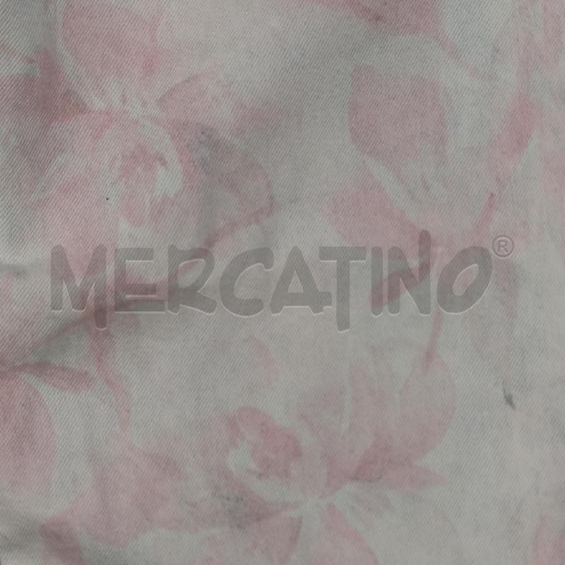JEANS DONNA GUESS BIANCO STAMPA FLOREALE ROSA | Mercatino dell'Usato Settimo torinese 4