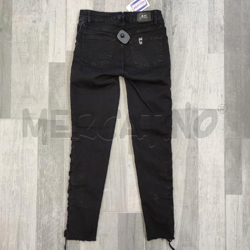 JEANS DONNA LIU JO NERI LACCI LAT | Mercatino dell'Usato Settimo torinese 2