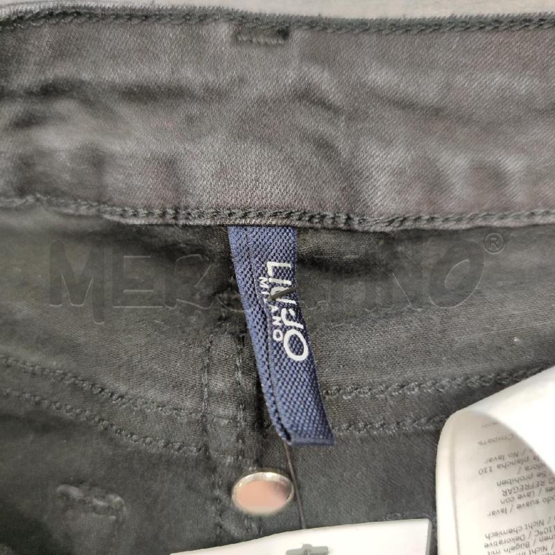 JEANS DONNA LIU JO NERI LACCI LAT | Mercatino dell'Usato Settimo torinese 3