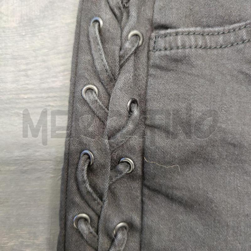 JEANS DONNA LIU JO NERI LACCI LAT | Mercatino dell'Usato Settimo torinese 4