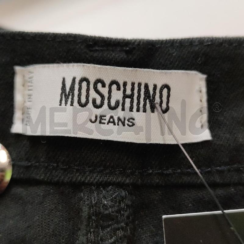 JEANS DONNA MOSCHINO JEANS NERI  | Mercatino dell'Usato Settimo torinese 3