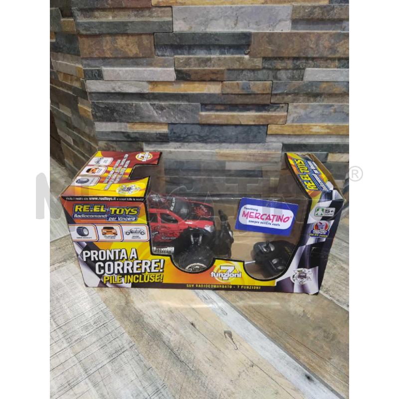 JEEP RADIOCOMANDATA RE.EL TOYS ROSSA NERA | Mercatino dell'Usato Settimo torinese 1