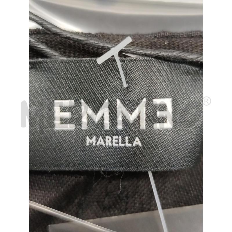 JUMPSUIT DONNA EMME MARELLA LINO NERA SMANICATA | Mercatino dell'Usato Settimo torinese 3