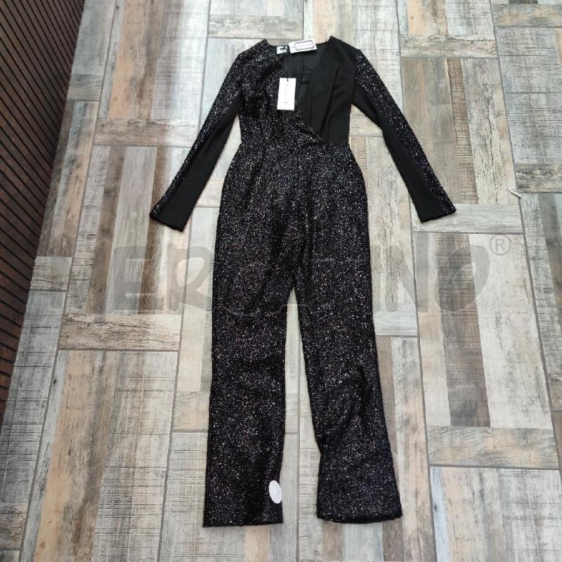 JUMPSUIT GAELLE NERA NUOVA PAILLETTES | Mercatino dell'Usato Settimo torinese 1