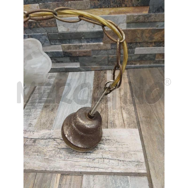 LAMPADARIO CINQUE BRACCIA GRIGIO | Mercatino dell'Usato Settimo torinese 4