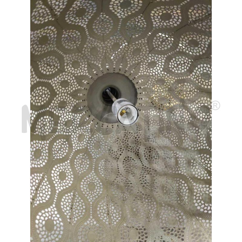 LAMPADARIO MAISONS DU MONDE ETNICO METALLO DORATO  | Mercatino dell'Usato Settimo torinese 3