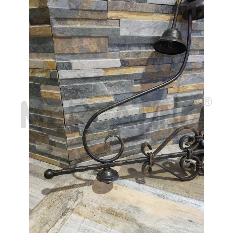 LAMPADARIO MARRONE | Mercatino dell'Usato Settimo torinese 3