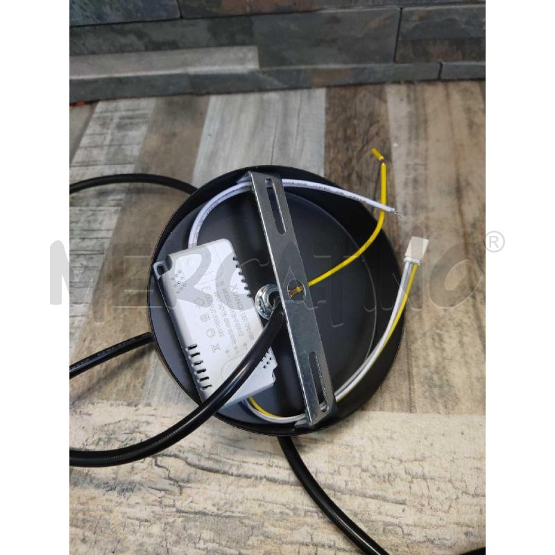 LAMPADARIO METALLO CON FILO NERO | Mercatino dell'Usato Settimo torinese 3