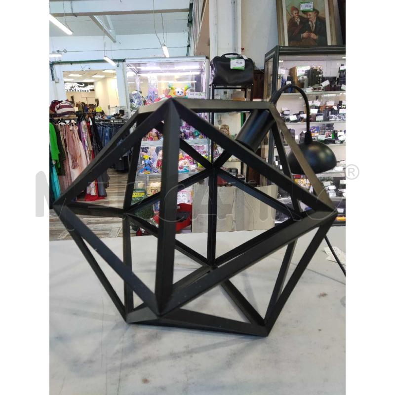 LAMPADARIO NERO DESIGN | Mercatino dell'Usato Settimo torinese 2