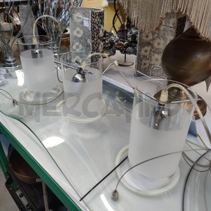 LAMPADARIO VETRO METALLO DESING ESPOSITO  | Mercatino dell'Usato Settimo torinese 1