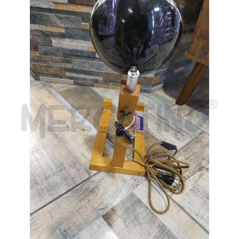 LAMPADA DA TAVOLO LEGNO CON CORPO SNODAMILE | Mercatino dell'Usato Settimo torinese 4