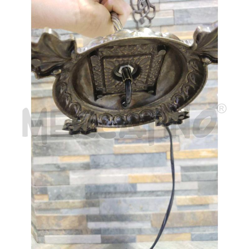 LAMPADA DA TAVOLO STILE TURCO CON BASE METALLO | Mercatino dell'Usato Settimo torinese 4