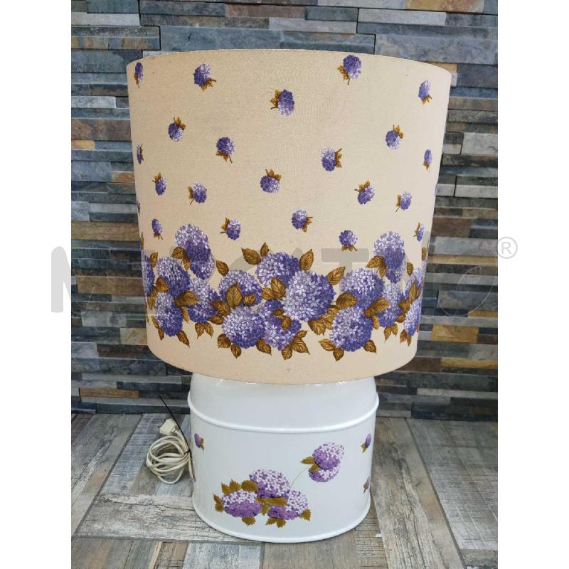 LAMPADA GRANDE CERAMICA CON GLICINE | Mercatino dell'Usato Settimo torinese 1