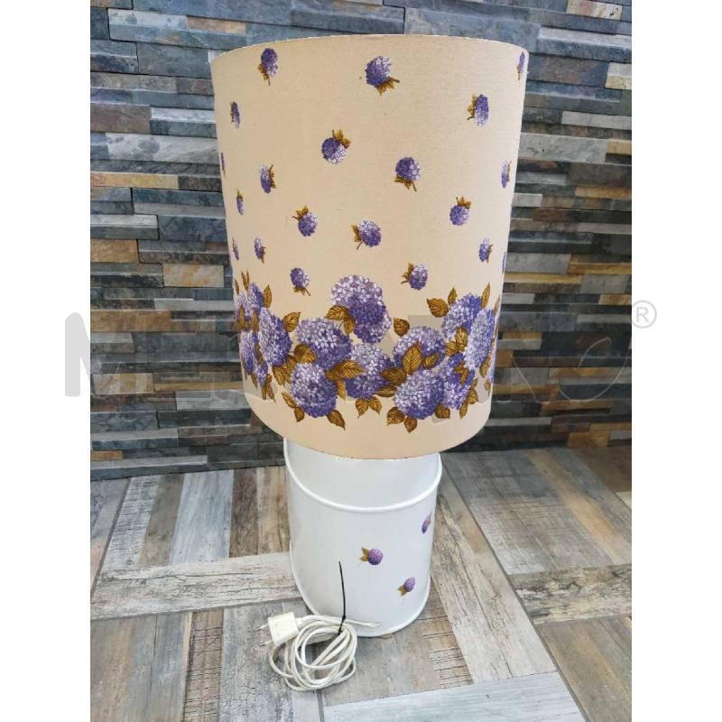 LAMPADA GRANDE CERAMICA CON GLICINE | Mercatino dell'Usato Settimo torinese 4