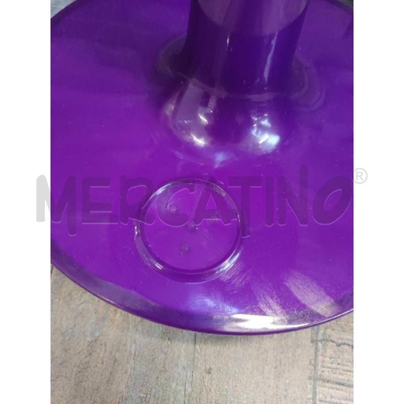 LAMPADA OBAG FRANCO DRIUSSO DESIGN VIOLA  | Mercatino dell'Usato Settimo torinese 2