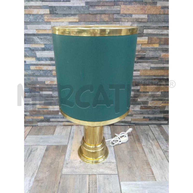 LAMPADA OTTONE VERDE | Mercatino dell'Usato Settimo torinese 1