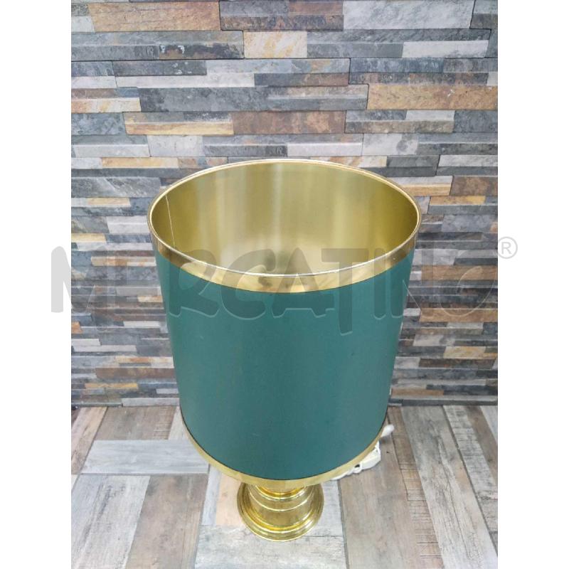 LAMPADA OTTONE VERDE | Mercatino dell'Usato Settimo torinese 3