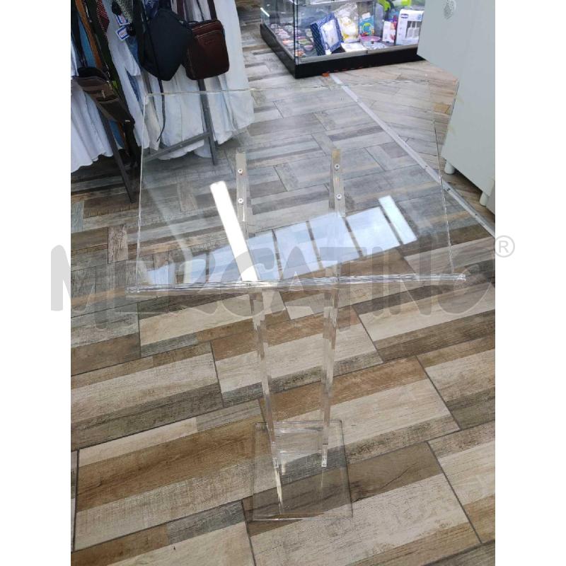 LEGGIO IN PLEXIGLASS DESIGN  | Mercatino dell'Usato Settimo torinese 1