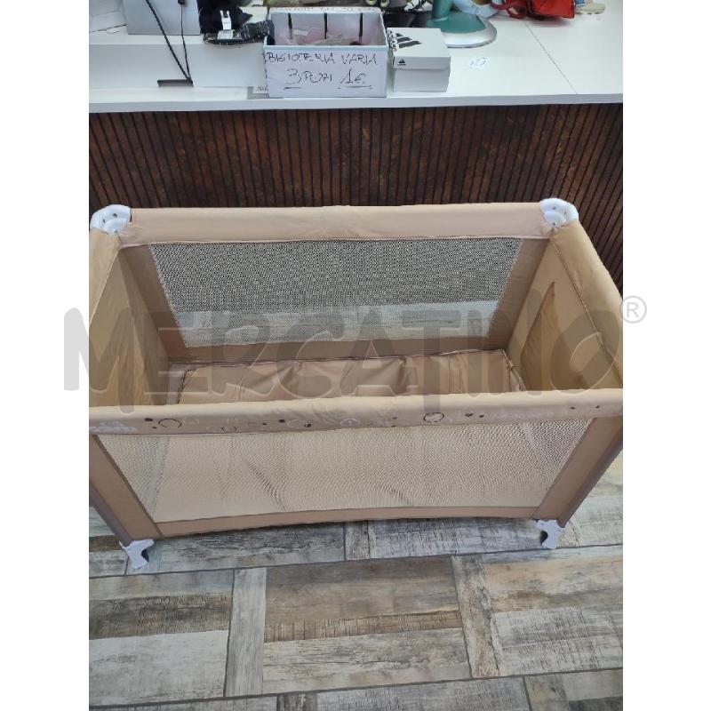LETTINO CAMPEGGIO CAM BEIGE  | Mercatino dell'Usato Settimo torinese 1