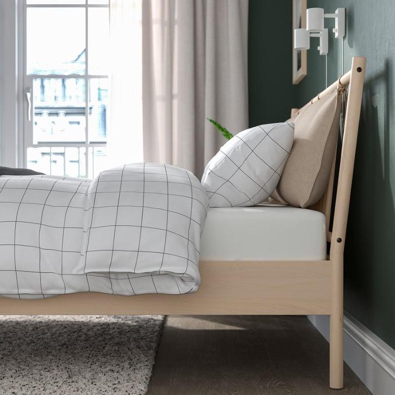 LETTO IKEA BJORKSNAS STILE SCANDINAVO  | Mercatino dell'Usato Settimo torinese 1