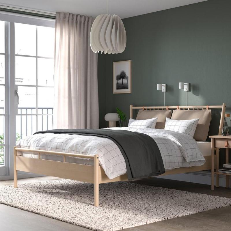 LETTO IKEA BJORKSNAS STILE SCANDINAVO  | Mercatino dell'Usato Settimo torinese 2