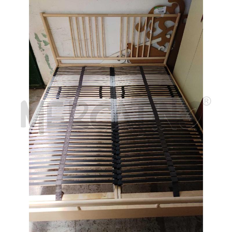 LETTO IKEA BJORKSNAS STILE SCANDINAVO  | Mercatino dell'Usato Settimo torinese 3