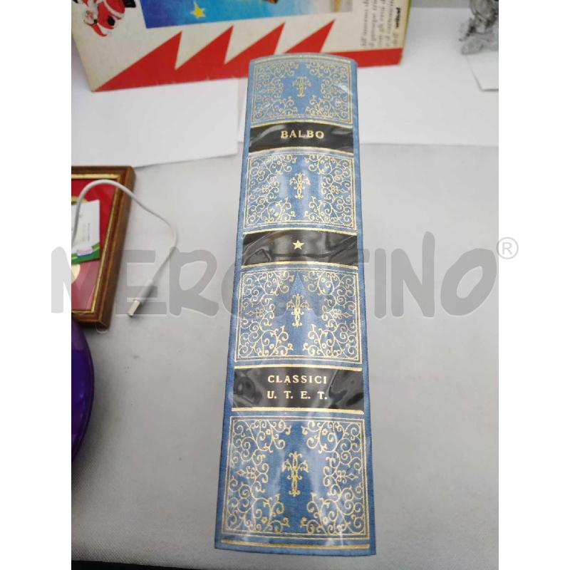 LIBRO BLU BALBO CLASSICI  | Mercatino dell'Usato Settimo torinese 1