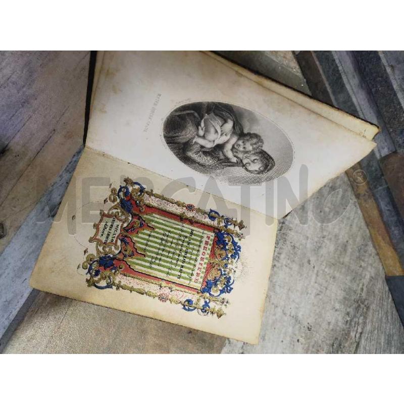 LIBRO DI PREGHIERE DAL SAC GIULIO RATTI 1857  | Mercatino dell'Usato Settimo torinese 5