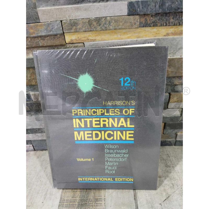 LIBRO PRINCIPLES OF INTERNAL MEDICINE INTERNATIONAL EDITION | Mercatino dell'Usato Settimo torinese 1