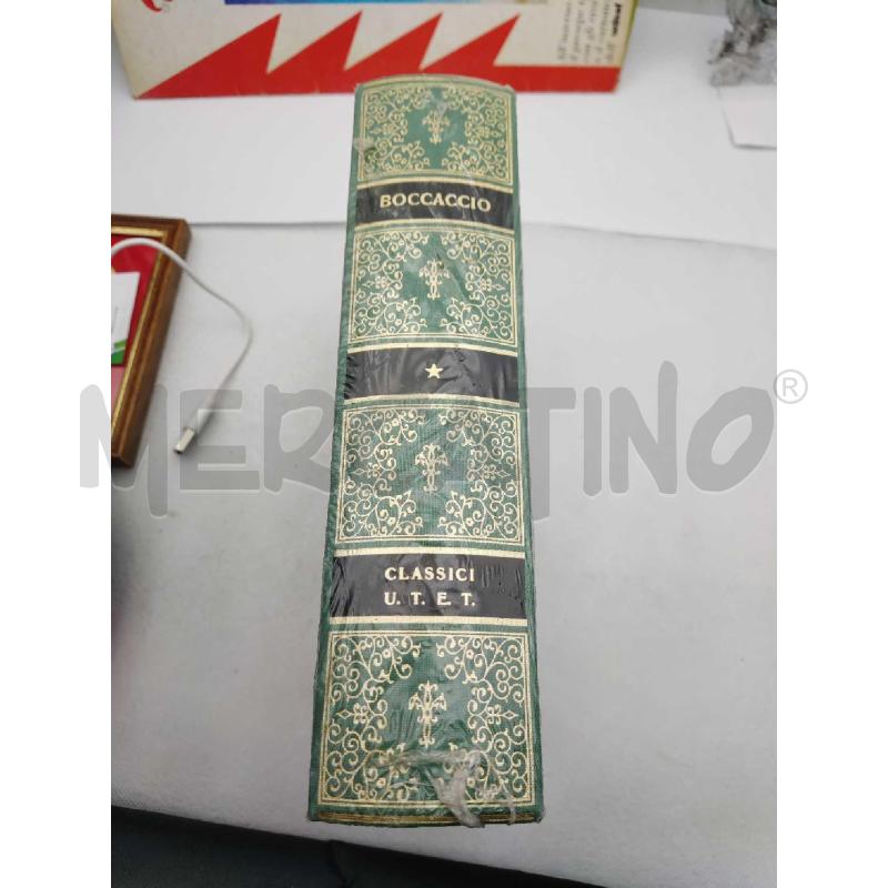LIBRO VERDE BOCCACCIO CLASSICI  | Mercatino dell'Usato Settimo torinese 1