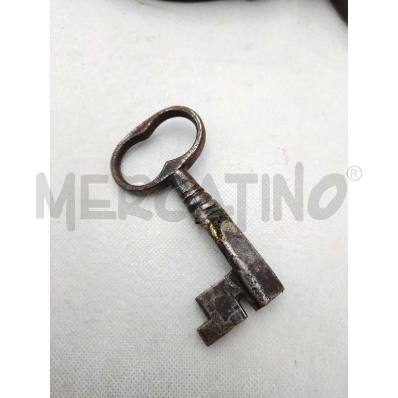 LUCCHETTO 900 ANTICO CON CHIAVE TRIANGOLARE  | Mercatino dell'Usato Settimo torinese 2