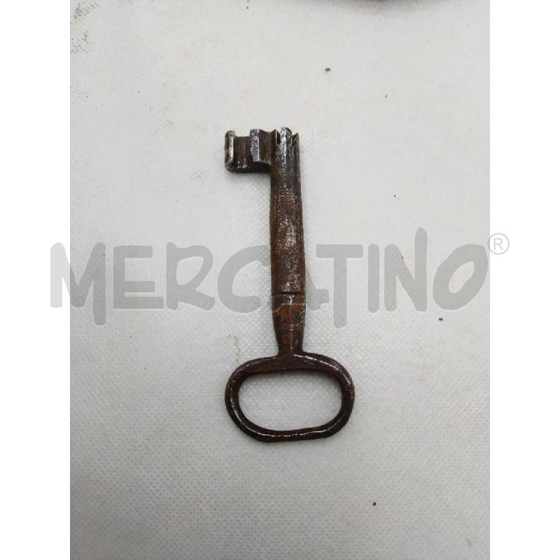 LUCCHETTO ANTICO 900 CHIAVE SCHELETRICA X  | Mercatino dell'Usato Settimo torinese 3