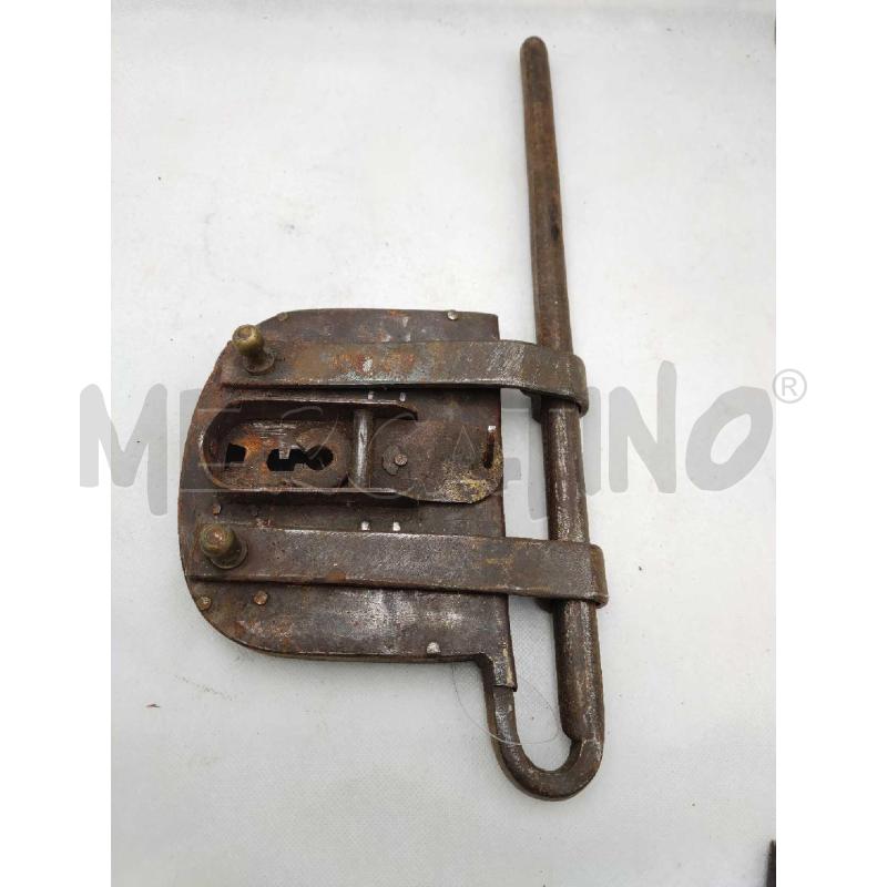 LUCCHETTO ANTICO 900 CHIAVE SCHELETRICA X  | Mercatino dell'Usato Settimo torinese 5