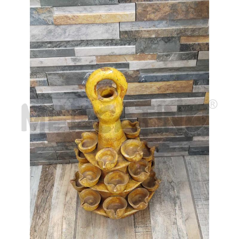 LUMIERE DI SANT'ANTONIO GIALLO SMALTATO | Mercatino dell'Usato Settimo torinese 2