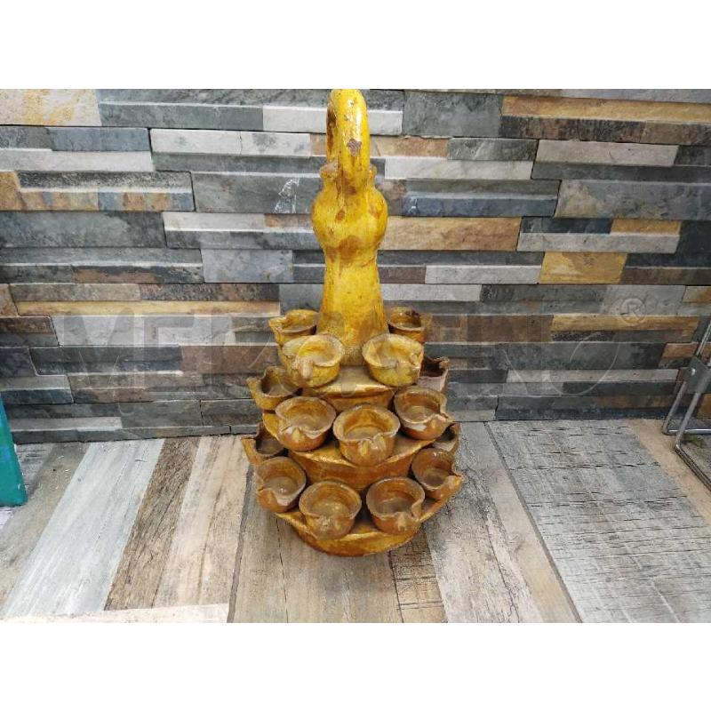 LUMIERE DI SANT'ANTONIO GIALLO SMALTATO | Mercatino dell'Usato Settimo torinese 4
