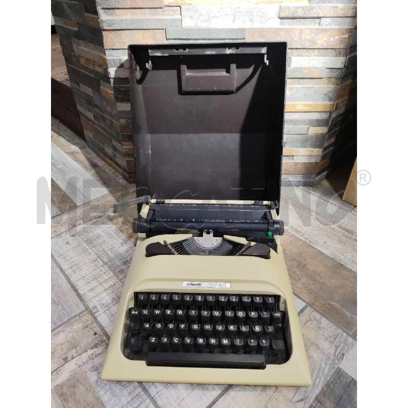 MACCHINA DA SCRIVERE OLIVETTI LETTERA 10 | Mercatino dell'Usato Settimo torinese 1
