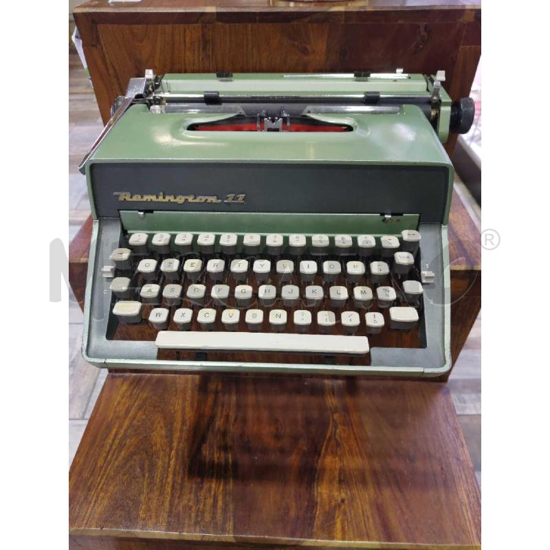 MACCHINA DA SCRIVERE  REMINGTON 11 VERDE | Mercatino dell'Usato Settimo torinese 1