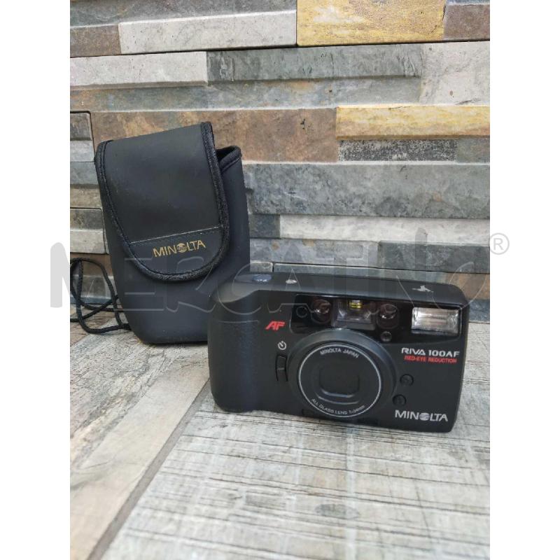 MACCHINA FOTOGRAFICA MINOLTA RIVA 100AF | Mercatino dell'Usato Settimo torinese 1