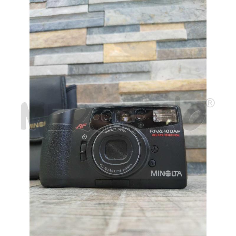 MACCHINA FOTOGRAFICA MINOLTA RIVA 100AF | Mercatino dell'Usato Settimo torinese 2