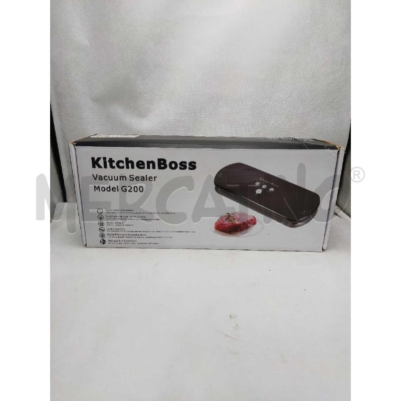 MACCHINA SOTTO VUOTO KITCHENBOSS MODEL G200 | Mercatino dell'Usato Settimo torinese 1