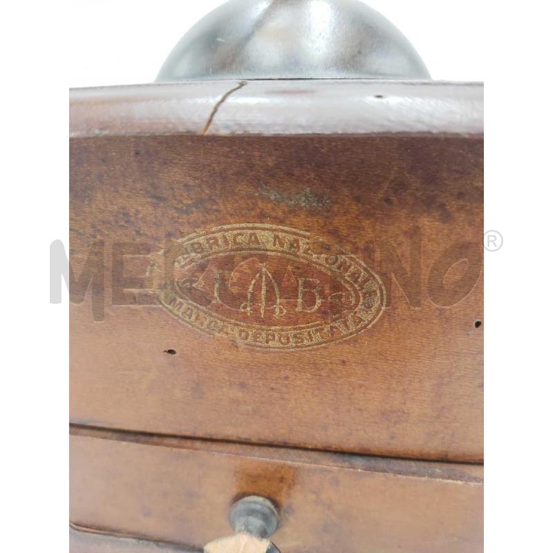 MACINA CAFFE' TRE SPADE LEGNO CON DIFETTO | Mercatino dell'Usato Settimo torinese 5