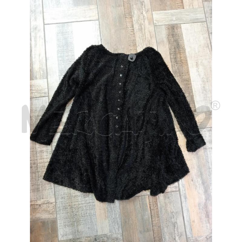 MAGLIA DONNA ALEMBIKA NERA PELOSETTA  | Mercatino dell'Usato Settimo torinese 2